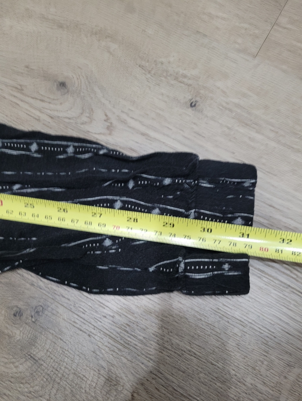 2/$20 Streetwear Society Black & White Pattern Casual Pant Size: Small - Picture 10 of 11